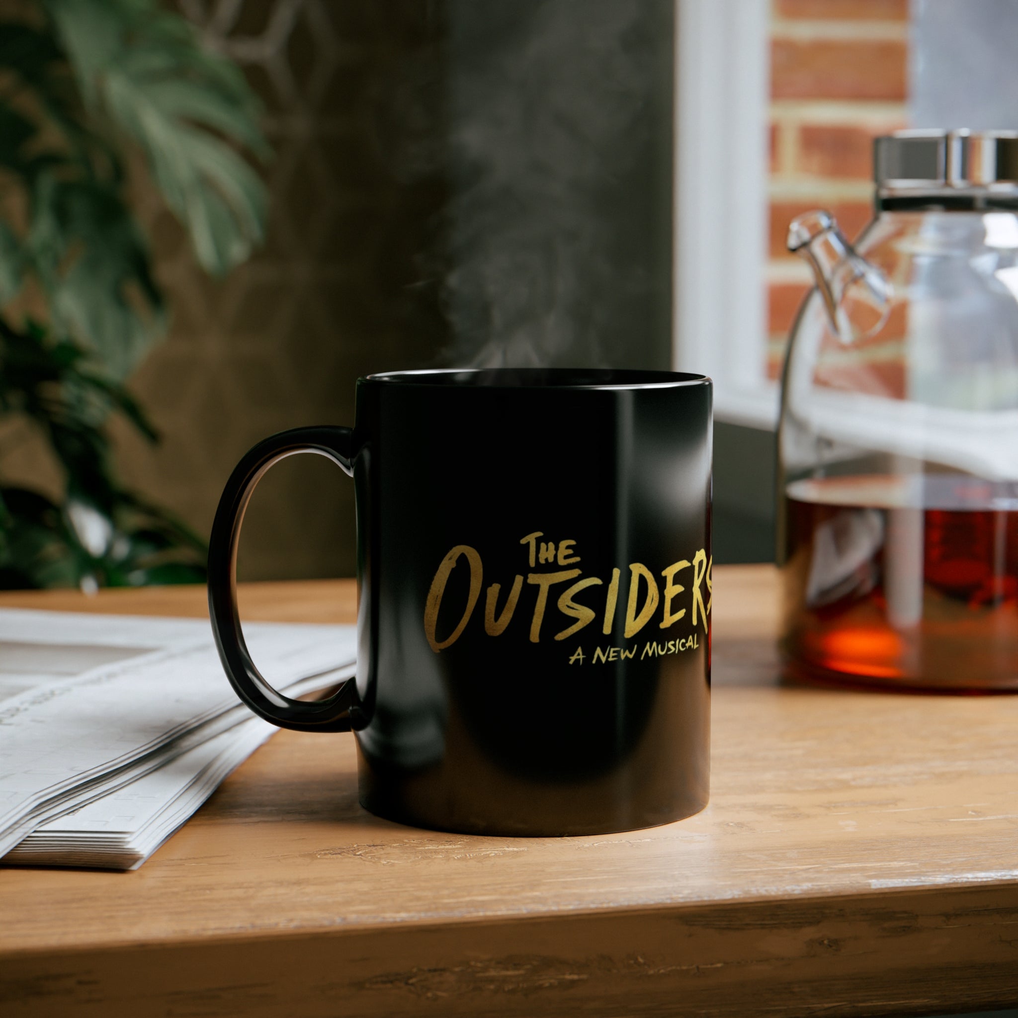 The Outsiders The Musical- 11oz Black Mug - Creations by Chris and Carlos